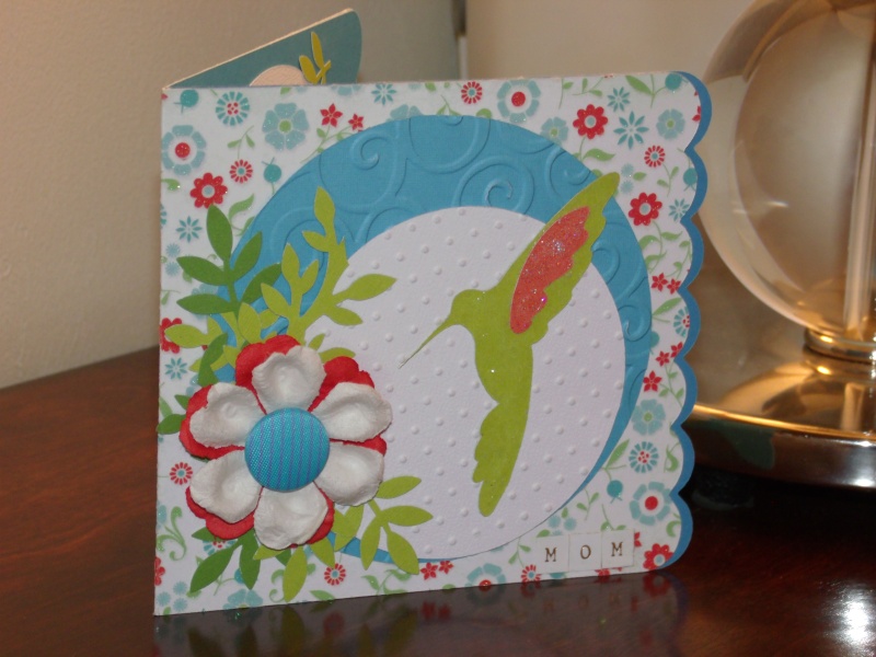 Hummingbird Card - Pagoda, TBBM2