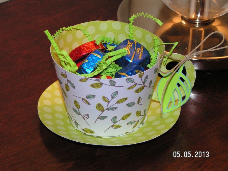Paper Teacup 1 - for my Mom