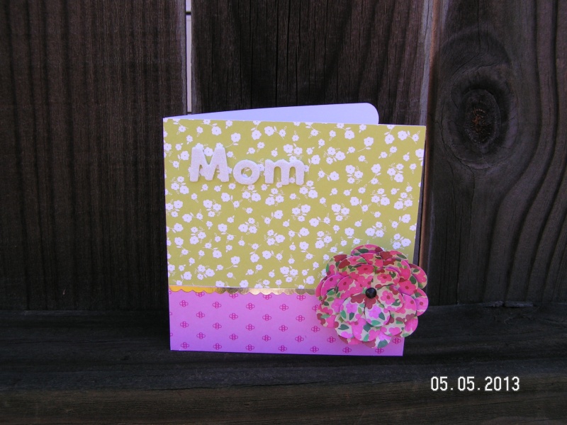 Mother's Day Card  - American Crafts lines
